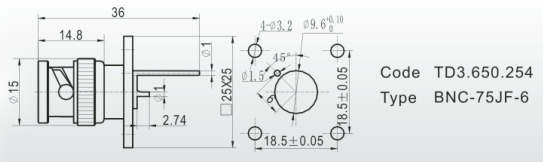  BNC-75JF-6